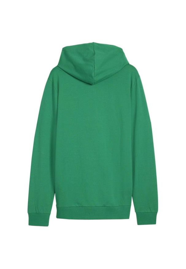Puma - Męska Bluza Z Kapturem Team Goal Casual Full Zip. Typ kołnierza: kaptur. Kolor: zielony