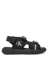 Sandały Calvin Klein Jeans. Kolor: czarny