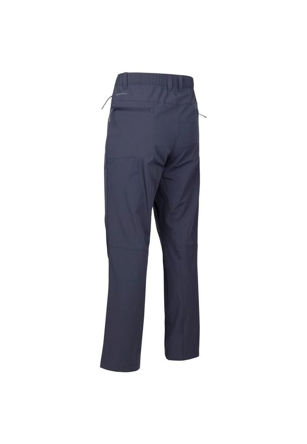 TRESPASS - Legginsy Damskie Szeroka Ellen. Kolor: niebieski. Sport: turystyka piesza