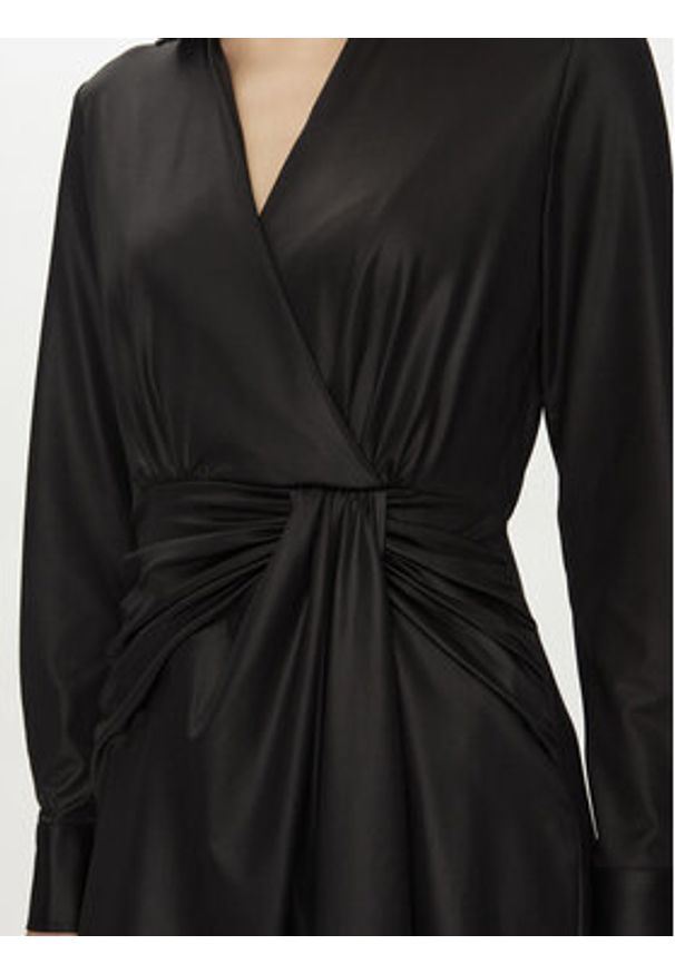 DKNY Sukienka koktajlowa DD4JL26A Czarny Slim Fit. Kolor: czarny. Materiał: syntetyk. Styl: wizytowy