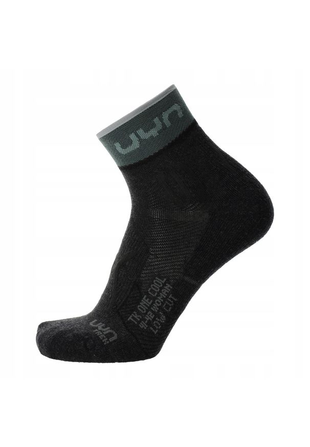 UYN - Skarpety trekkingowe damskie UynTrekking One Cool Low Cut. Kolor: czarny. Sport: outdoor