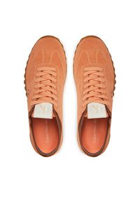 Calvin Klein Jeans Sneakersy Low Profile Runner Mg Sue YW0YW01898 Różowy. Kolor: różowy. Materiał: zamsz, skóra #6