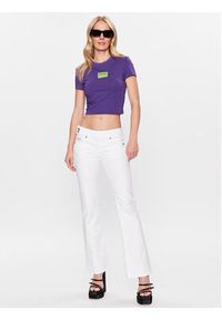 Versace Jeans Couture Jeansy 74HAB505 Biały Regular Fit. Kolor: biały #4