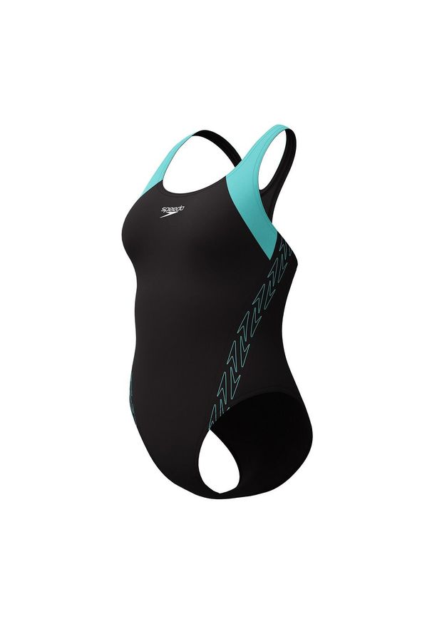 Kostiony Kąpielowe Speedo Damskie Hyperboom Splice Racerback Damskie. Kolor: czarny, niebieski, wielokolorowy