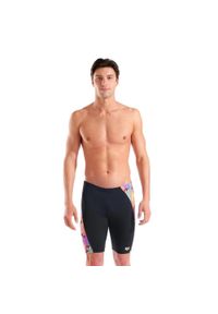 Spodenki Pływackie Męskie Arena Tropical Delight Swim Jammer. Kolor: czarny. Materiał: materiał #1