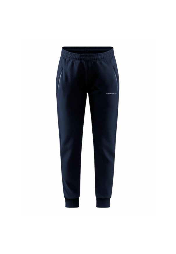 Spodnie treningowe damskie Craft Core Soul. Kolor: niebieski. Materiał: syntetyk, materiał. Długość: długie