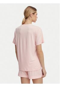 Guess Piżama O6GX05 KH110 Różowy jasny Relaxed Fit. Kolor: różowy. Materiał: syntetyk #2