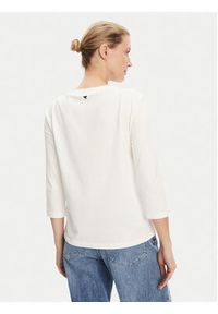 Weekend Max Mara Bluzka Multia 2525946031 Biały Regular Fit. Kolor: biały. Materiał: bawełna #4