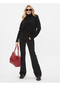 MAX&Co. Golf Caprera 73641723 Czarny Regular Fit. Typ kołnierza: golf. Kolor: czarny. Materiał: bawełna #2