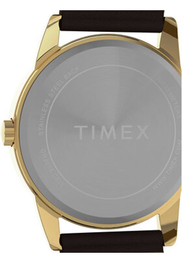 Timex Zegarek Easy Reader® Classic TW2Y12700 Brązowy. Kolor: brązowy