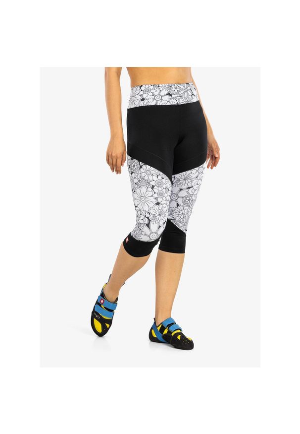 OCUN - Legginsy wspinaczkowe damskie Ocun Rhea 3/4 Leggings. Kolor: czarny