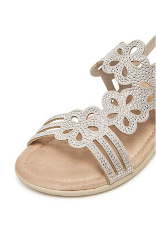 Clara Barson Sandały WSXD015-06 Szary. Kolor: szary. Materiał: materiał