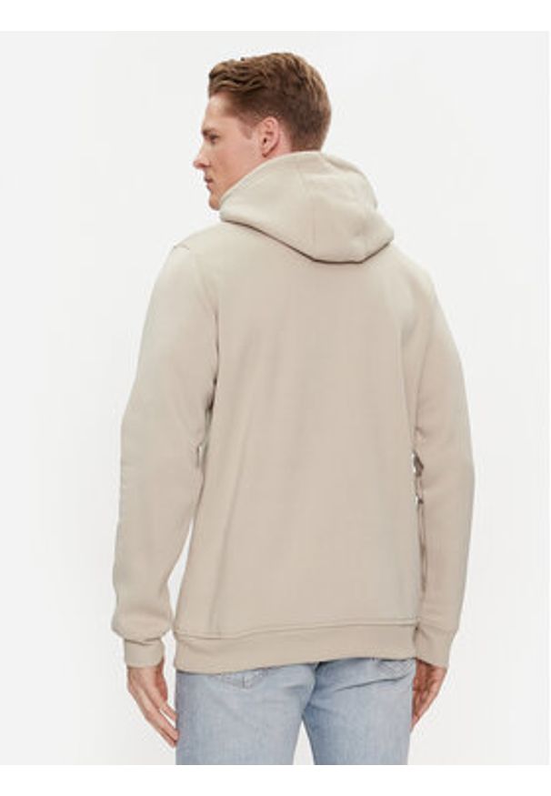 Brave Soul Bluza MSS-628SCHIZOIDE Beżowy Straight Fit. Kolor: beżowy. Materiał: syntetyk