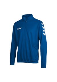 Bluza sportowa Hummel Core 1/2 Zip Sweat. Kolor: niebieski