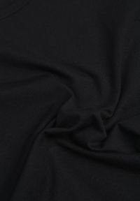 Renee - Czarny Casualowy T-shirt z Bawełny Zeiasha. Okazja: na co dzień. Kolor: czarny. Materiał: bawełna. Styl: casual #8