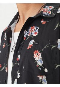 RVCA Koszula Morning Glory AVYWT00490 Czarny Regular Fit. Kolor: czarny. Materiał: wiskoza #6