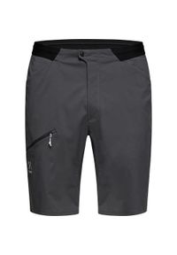 Haglöfs - Spodenki krótkie męskie L.I.M Fuse Shorts. Kolor: szary. Długość: krótkie