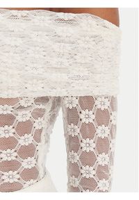 BARDOT - Bardot Bluzka 59742TB Biały Regular Fit. Kolor: biały. Materiał: syntetyk #5