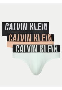 Calvin Klein Underwear Komplet 3 par slipów 000NB3610A Kolorowy. Materiał: syntetyk. Wzór: kolorowy