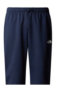The North Face Spodnie dresowe Simple Dome NF0A8C1W Granatowy Regular Fit. Kolor: niebieski. Materiał: syntetyk, bawełna #5
