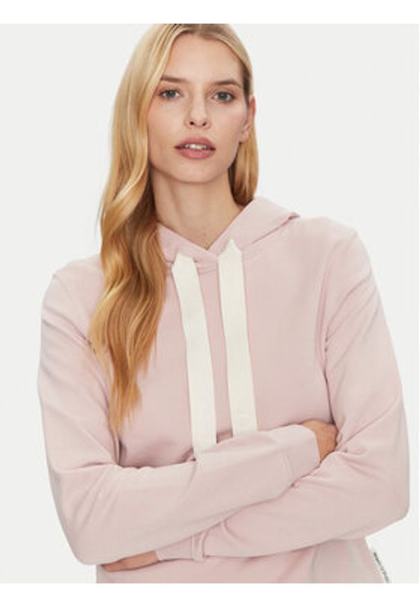 Marc O'Polo Bluza 500 4001 54077 Różowy Regular Fit. Typ kołnierza: polo. Kolor: różowy. Materiał: bawełna