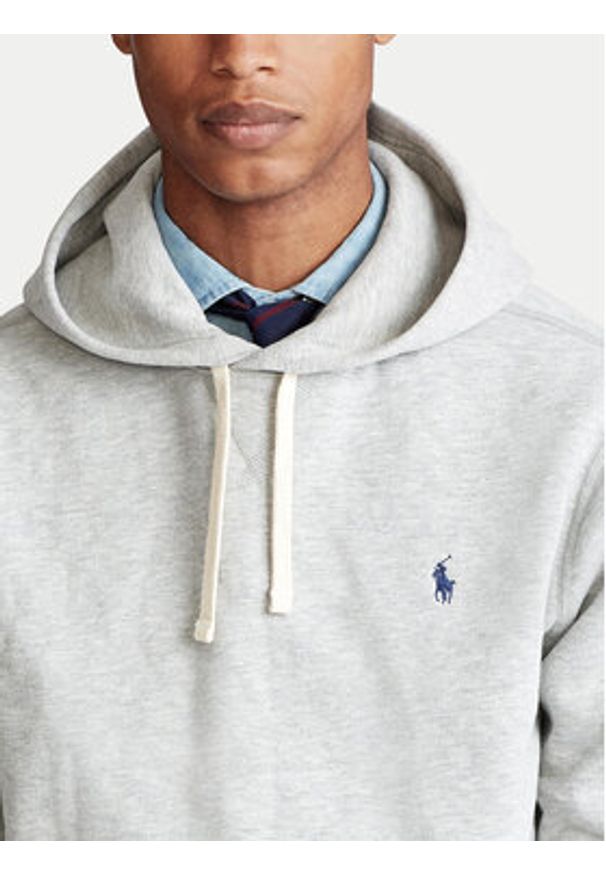 Polo Ralph Lauren Bluza 710766778006 Szary Regular Fit. Typ kołnierza: polo. Kolor: szary. Materiał: bawełna, syntetyk