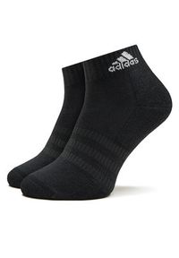 Adidas - adidas Skarpety Niskie Unisex Cushioned Sportswear Ankle Socks 3 Pairs IC1277 Czarny. Kolor: czarny. Materiał: syntetyk