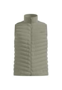 Kamizelka puchowa Odlo Vest Insulated X-ALP DOWN. Kolor: zielony. Materiał: puch. Sport: turystyka piesza #1