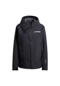 Adidas - Kurtka Terrex Multi 2.5L Rain.Rdy. Kolor: czarny. Materiał: materiał. Sport: turystyka piesza