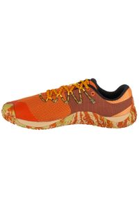 Buty do biegania męskie Merrell Trail Glove 7. Kolor: pomarańczowy. Materiał: guma, syntetyk, tkanina, materiał