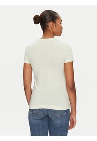 Guess T-Shirt W5GI04 J1314 Żółty Slim Fit. Kolor: żółty. Materiał: bawełna #5
