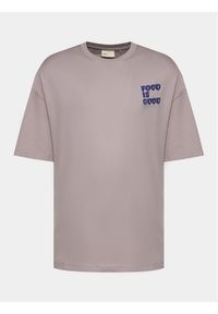 outhorn - Outhorn T-Shirt OTHAW23TTSHM0857 Fioletowy Regular Fit. Kolor: fioletowy. Materiał: bawełna #1