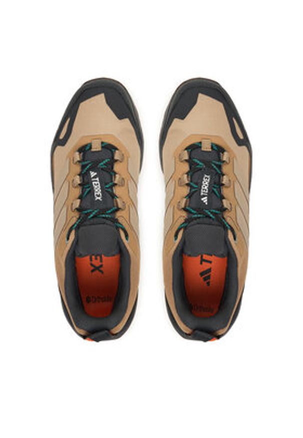 Adidas - adidas Trekkingi Terrex Skychaser AX5 GORE-TEX JH7801 Brązowy. Kolor: brązowy. Materiał: materiał. Technologia: Gore-Tex. Model: Adidas Terrex. Sport: turystyka piesza