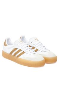 Adidas - adidas Sneakersy Sambae JQ0982 Biały. Kolor: biały. Materiał: skóra