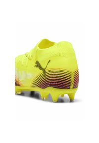 Puma - Buty piłkarskie FUTURE 8 MATCH MxSG PUMA Yellow Alert Black Sun Struck Pink. Kolor: żółty, wielokolorowy, różowy, czarny. Sport: piłka nożna