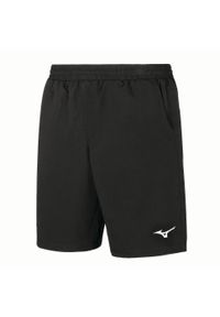 Spodenki fitness męskie Mizuno Team tokyo micro. Kolor: czarny, żółty, wielokolorowy. Sport: fitness