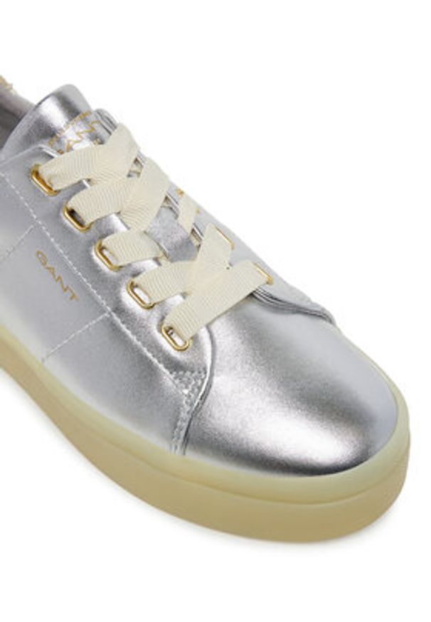GANT - Gant Sneakersy 30531970 Srebrny. Kolor: srebrny. Materiał: skóra