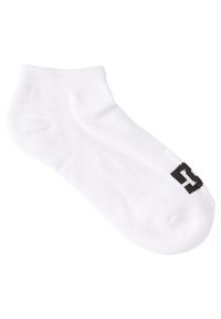 DC Shoes - dla Mężczyzn DC ANKLE 5PK Biały. Kolor: biały. Materiał: poliester, materiał, poliamid, bawełna, elastan