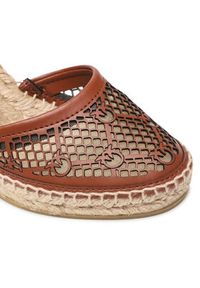 Pinko - PINKO Espadryle Patty Sandalo PE 22 BLKS1 1H211A Y86A Brązowy. Kolor: brązowy. Materiał: skóra #4