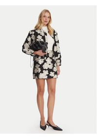 French Connection Spódnica mini 73ZAX Czarny Slim Fit. Kolor: czarny. Materiał: syntetyk