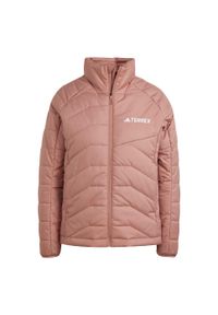 Adidas - Kurtka Terrex Multi Synthetic Insulated. Kolor: różowy. Materiał: materiał. Sport: turystyka piesza