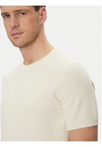 JOOP! Jeans Sweter 15 JJK-14Simoro 30045813 Beżowy Modern Fit. Kolor: beżowy. Materiał: bawełna #4