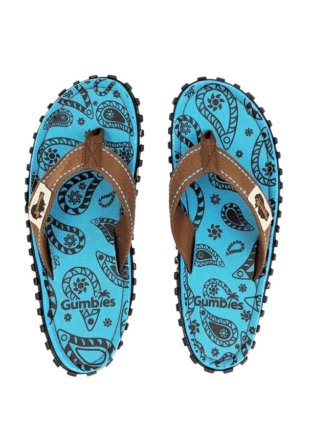 Gumbies - Japonki damskie GUMBIES ISLANDER FLIP FLOPS. Kolor: niebieski