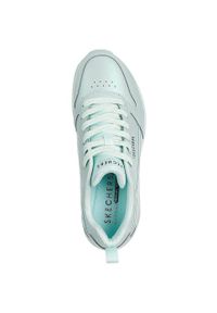 skechers - Adidasy Skechers Uno - Galactic Gal, Kobiety. Kolor: niebieski. Materiał: skóra ekologiczna, materiał