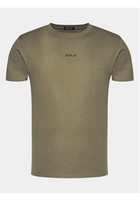 Replay T-Shirt M6795.000.2660 Zielony Regular Fit. Kolor: zielony. Materiał: bawełna