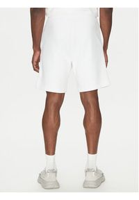 Hugo - HUGO Szorty sportowe Nylsho 50534288 Biały Regular Fit. Kolor: biały. Materiał: bawełna. Styl: sportowy #4
