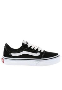 Buty do chodzenia dla dzieci Vans YT Ward. Zapięcie: sznurówki. Kolor: wielokolorowy, czarny. Materiał: materiał, tkanina, skóra. Szerokość cholewki: normalna. Sport: turystyka piesza