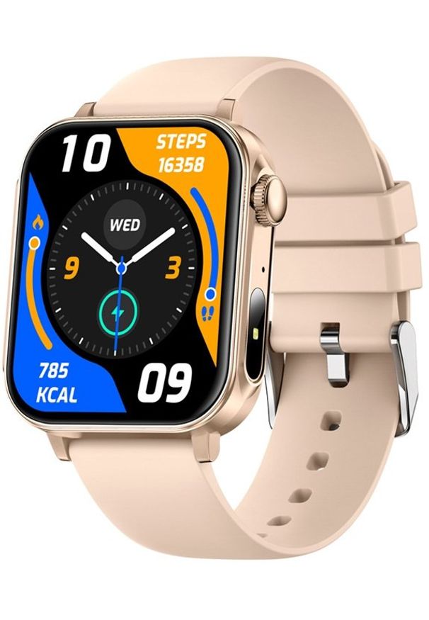 Smartwatch Colmi P80 Różowy (P80 Gold). Rodzaj zegarka: smartwatch. Kolor: różowy