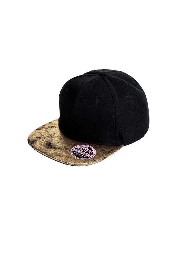 RESULT HEADWEAR - Bronx Glitter Snapback Cap. Kolor: czarny, żółty, wielokolorowy