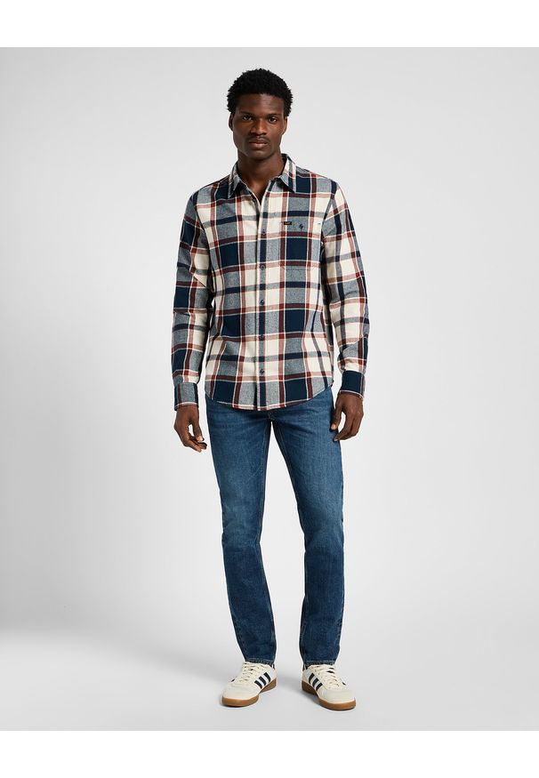 Lee - MĘSKIE SPODNIE JEANSOWE LEE LUKE ECLIPSE BLUE 112355861